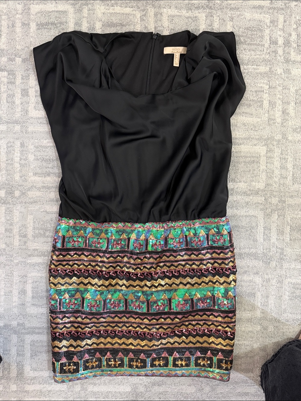Aidan mattox cocktail minidress